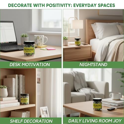 60 Positive Pickle Cards Jar