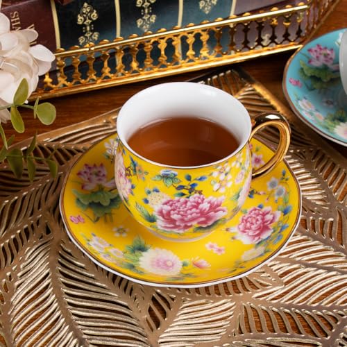 Tea Cup and Saucer (2 Count)