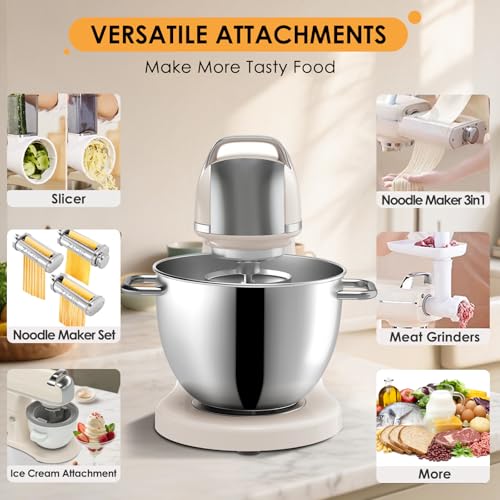 8.4QT Commercial Stand Mixer 800W with Aluminum Die Casting Meets the Standard of NSF