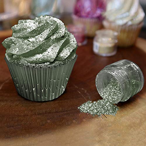 Olive Green BAKELL Edible Glitter