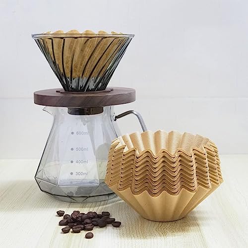 1 2 Cup Brown Coffee Filters (100 Count)