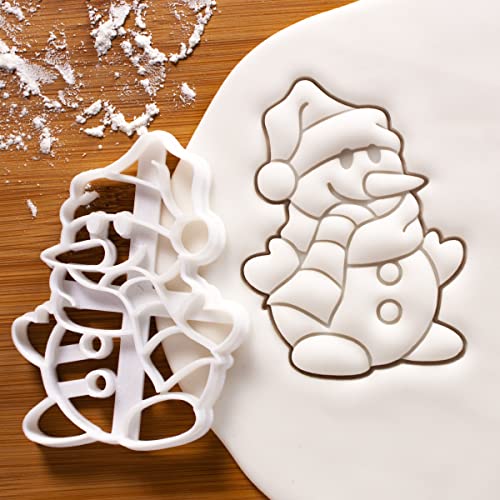 Snowman cookie cutter