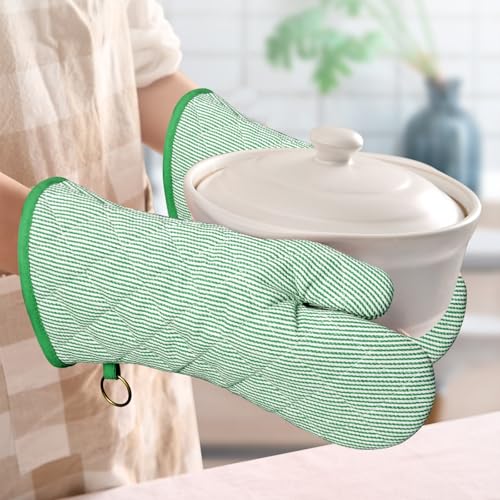 Yarn Dyed Oven Mitts 1 Pair (2 Count)