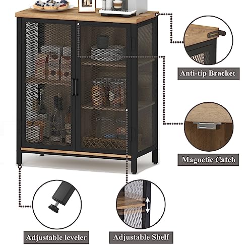 Coffee Bar Cabinet with Storage for Home Kitchen