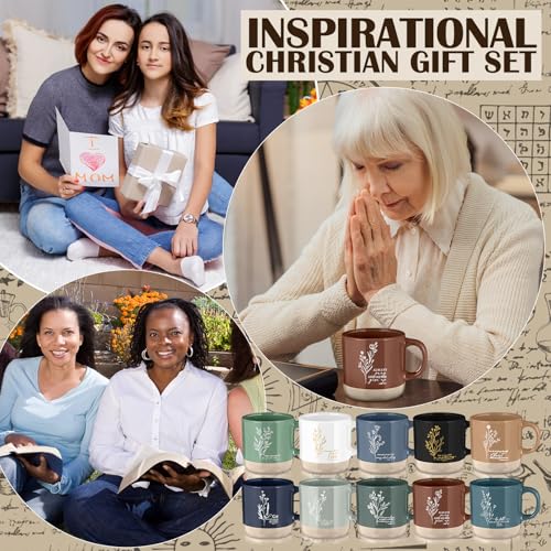 30 Pcs Christian Mugs Bulk for Women Gifts (30 Count)