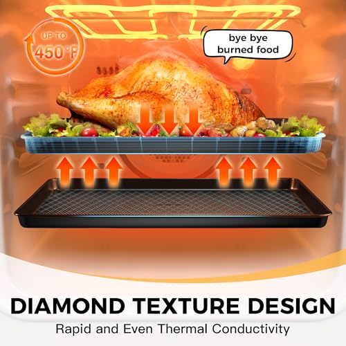 9 Piece Baking Pans Set Nonstick (9 Count)