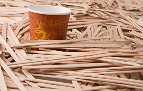 Birch Wood Coffee Stirrers