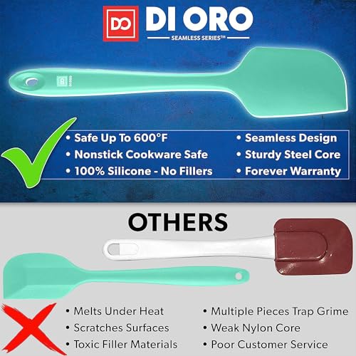 DI ORO Silicone Spatula Set (5 Count)