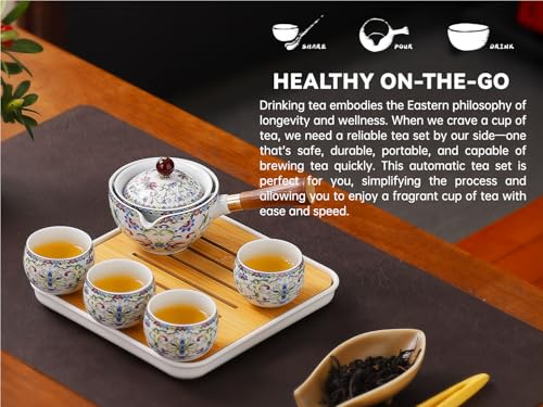 Chinese Tea Set Gongfu Tea Set (4 Count)