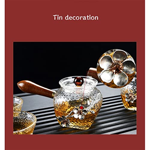 Tea Pot Cup Set With Tray