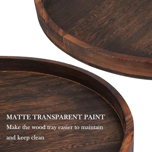 Extra Large Round Ottoman Table Tray Round