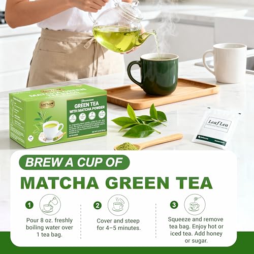 Matcha Green Tea Bags (80 Count)