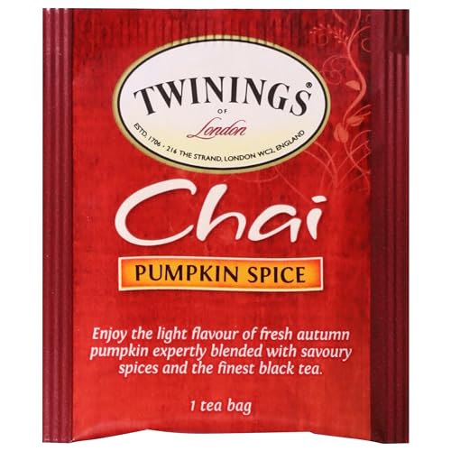 Pumpkin Spice Chai Black Spicy Tea Bags (120 Count)