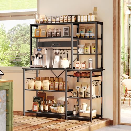 Large Bakers Rack with Power Outlets
