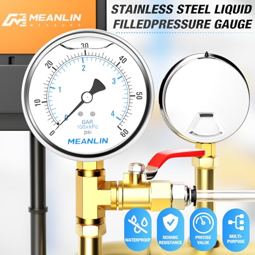 0~60Psi Stainless Steel 1