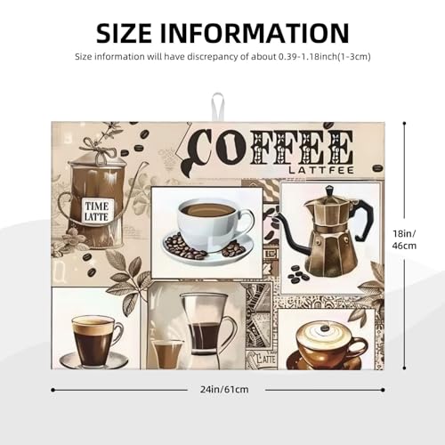 Coffee Dish Drying Mat