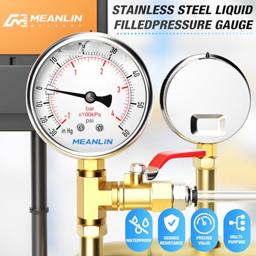 30inHG~60Psi Stainless Steel 1