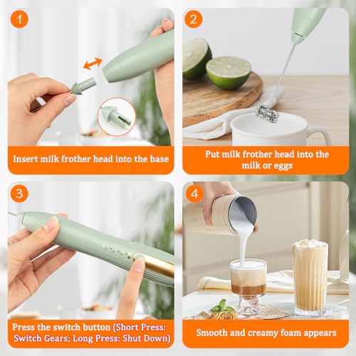 Frother Wand Rechargeable USB