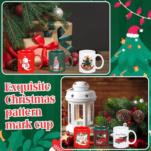 8 Pcs Ceramic Coffee Mugs 12 Oz Handle (8 Count)