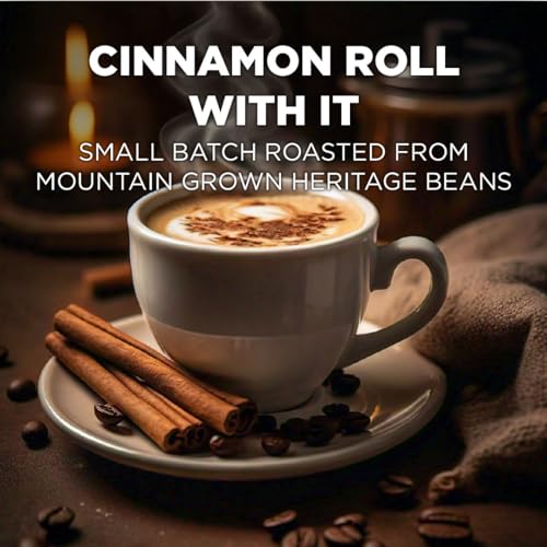 Cinnamon Roll Flavored Coffee Pods (50 Count)