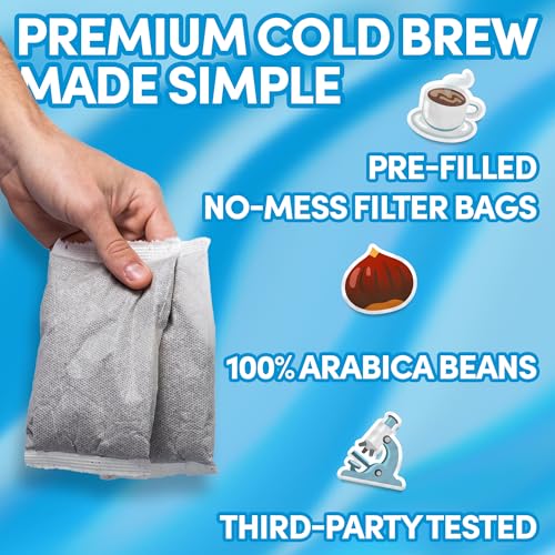 Sarasota Coffee 1905 Cold Brew Coffee Bags (8 Ounce)