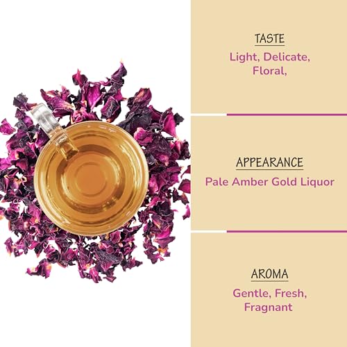 Pure Dried Rose Petals Loose Tea