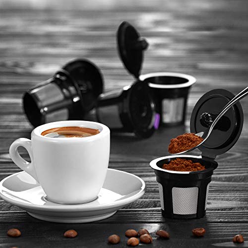 4 Reusable K Cups for Keurig Coffee Makers (4 Count)