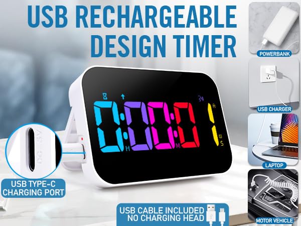 Kitchen Timer（1.5" Number）with Voice Reminder