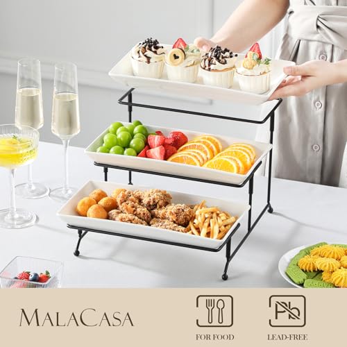 3 Tier Serving Trays (4 Count)