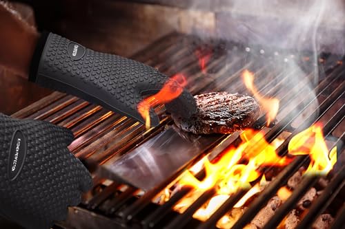 XL Silicone Smoker BBQ Gloves (2 Count)