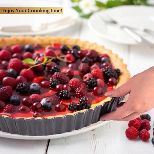 11 Inch Tart and Quiche Pan with Removable Bottom