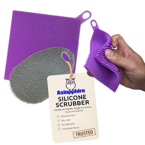 Silicone Dish Sponge Dish Scrubber