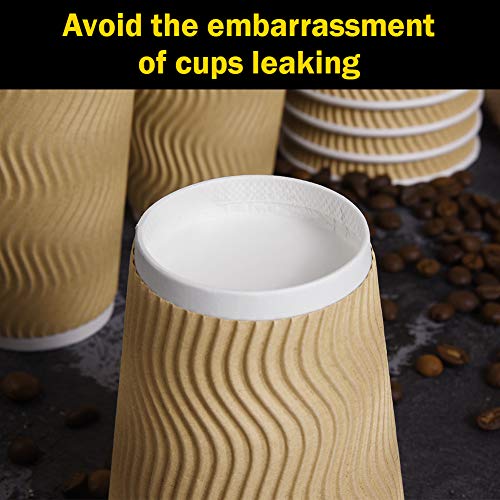 Disposable Paper Coffee Cups with Lids