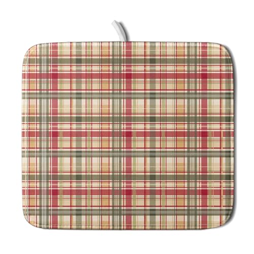 Autumn Decorative Dish Drying Mat