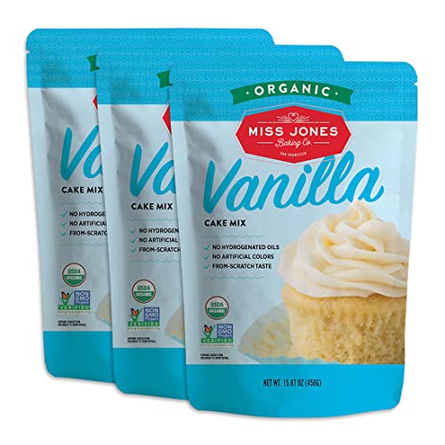 Organic Yellow Cake and Cupcake Mix (47.61 Ounce)