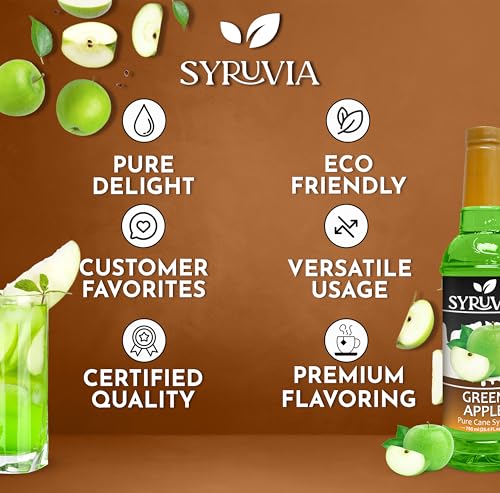 Green Apple Syrup (25.4 Fl Oz)