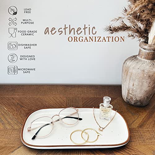 Mora Ceramic Decorative Tray