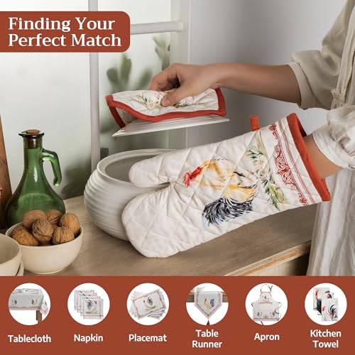 Maison d'Hermine Oven Gloves 100% Cotton Oven Mitt