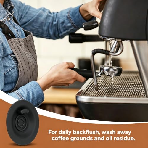 2 Pack Espresso Backflush Cleaning Disc 54mm for Breville Espresso Machines (2 Count)