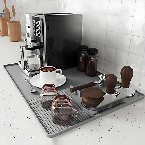 Silicone Coffee Mat for Ninja Luxe Espresso Machine ES601&S701 and Most Home Espresso Machines