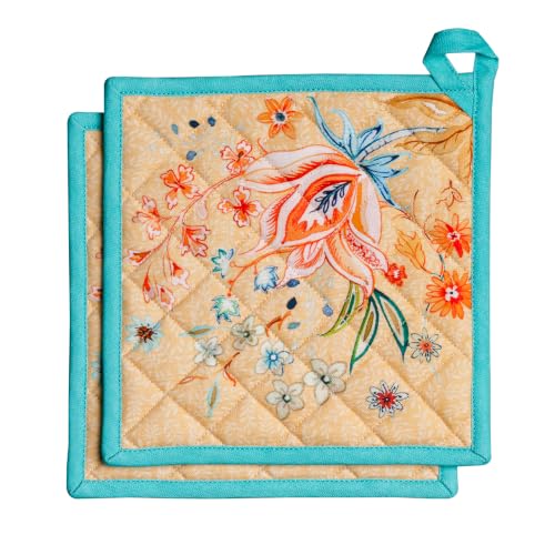 Pot Holders 100% Cotton Potholders (2 Count)