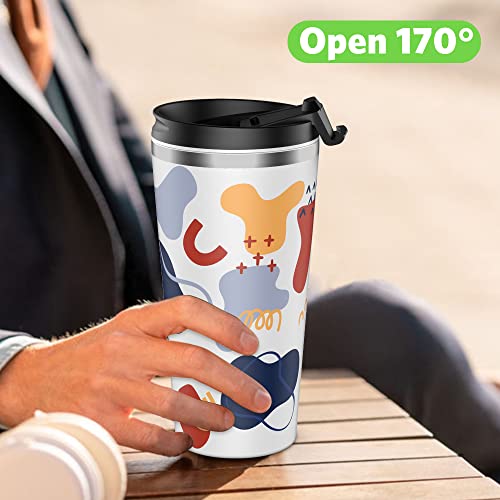 Insulated Coffee Mug with Ceramic Coating