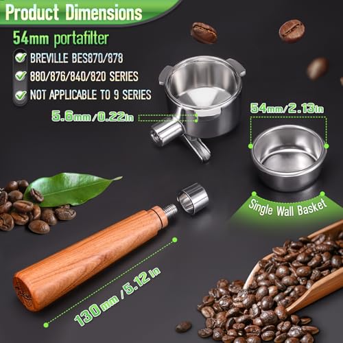 54mm Portafilter for Breville BES870