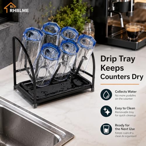 2 Packs Glass Drying Rack (16 Ounce)