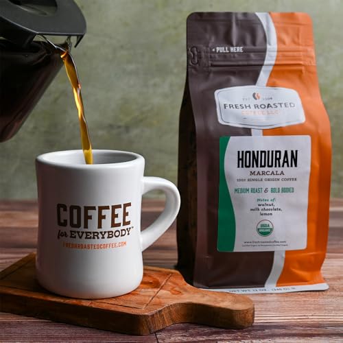 Organic Honduran Marcala Whole Bean Coffee (12 Ounce)