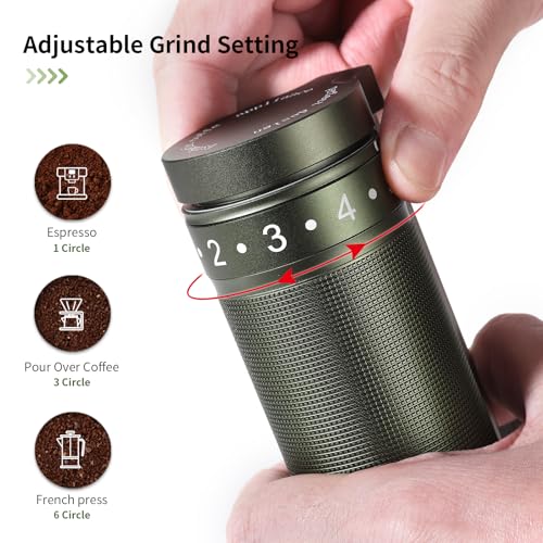 Manual Coffee Grinder Manual Foldable Handle