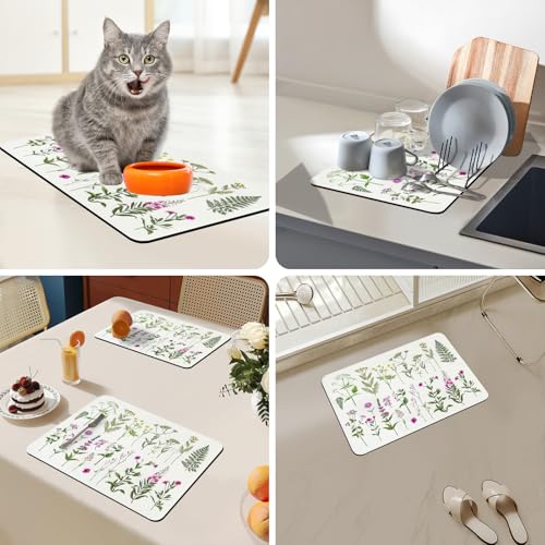 Kitchen Mat Coffee Mat 12"x19"