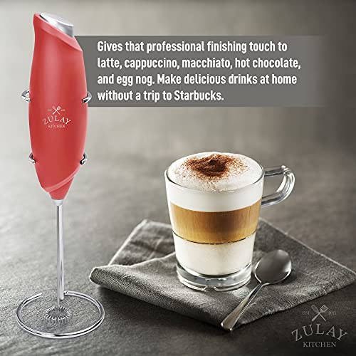Premium One Touch Milk Frother for Coffee