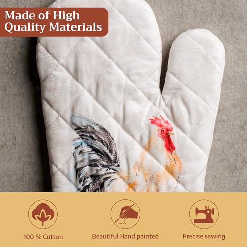 Maison d'Hermine Oven Gloves 100% Cotton Oven Mitt