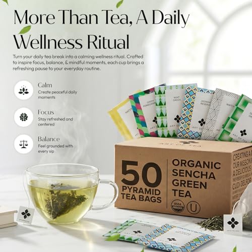 Green Tea Sampler (50 Count)